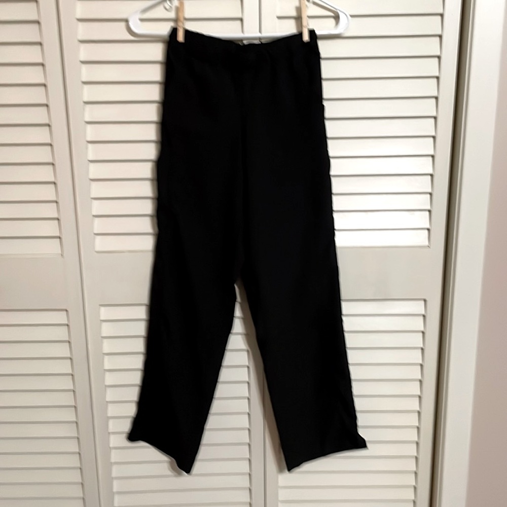 Wonderwink XXSP Petite Black Scrub Pants